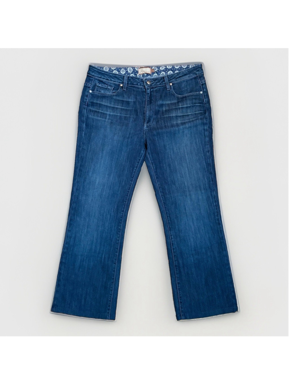 Paige Premium Denim Rising Glen High Waist Bootcut Jeans - Size 33